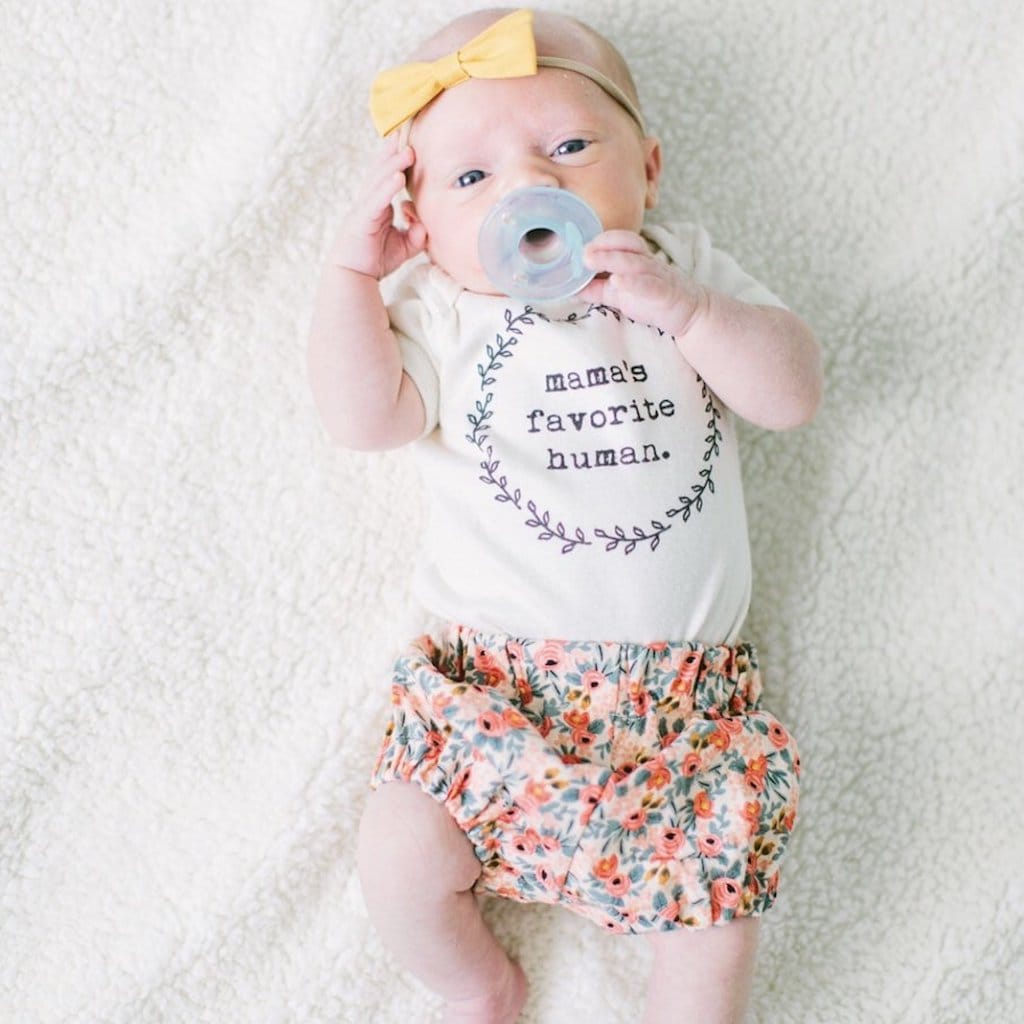 Mama's Favorite Human Organic Baby Bodysuit - Baby Organic