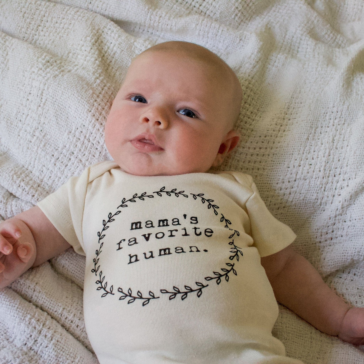 Mama's Favorite Human Organic Baby Bodysuit - Baby Organic