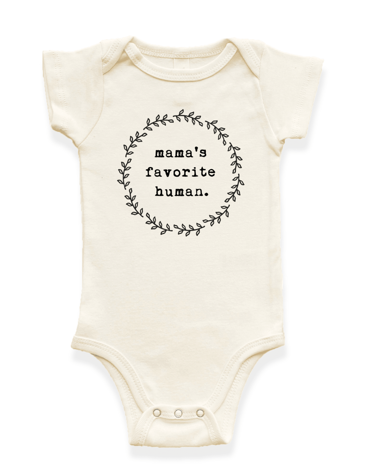 Mama's Favorite Human Organic Baby Bodysuit - Baby Organic