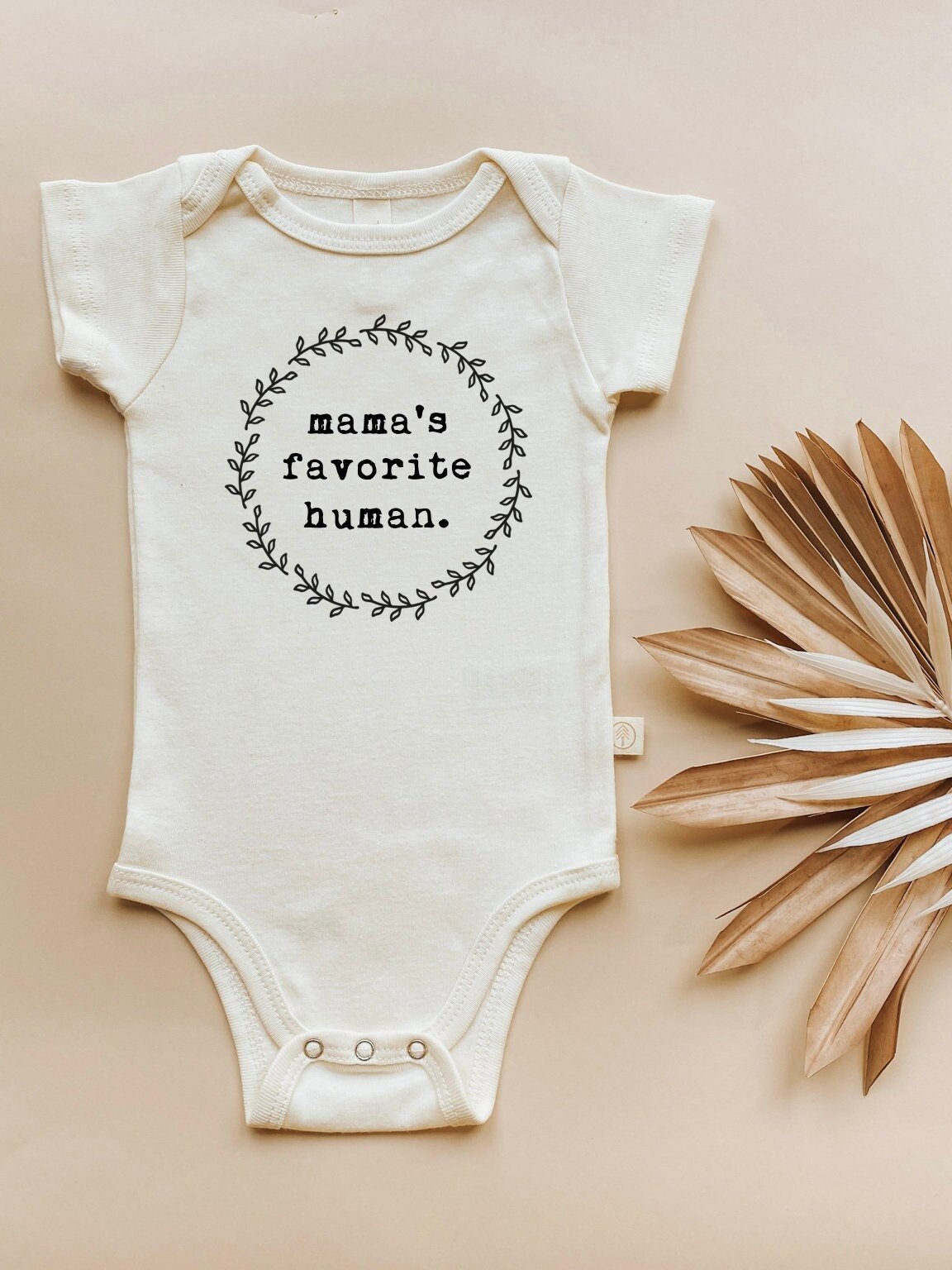 Mama's Favorite Human Organic Baby Bodysuit - Baby Organic