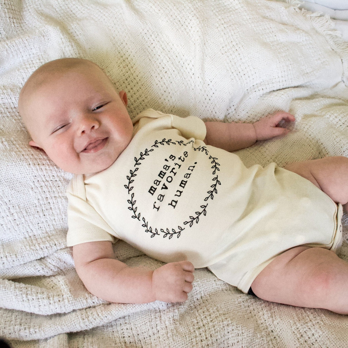 Mama's Favorite Human Organic Baby Bodysuit - Baby Organic