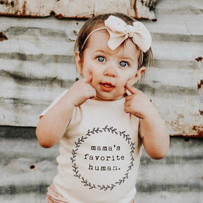 Mama's Favorite Human Organic Baby Bodysuit - Baby Organic