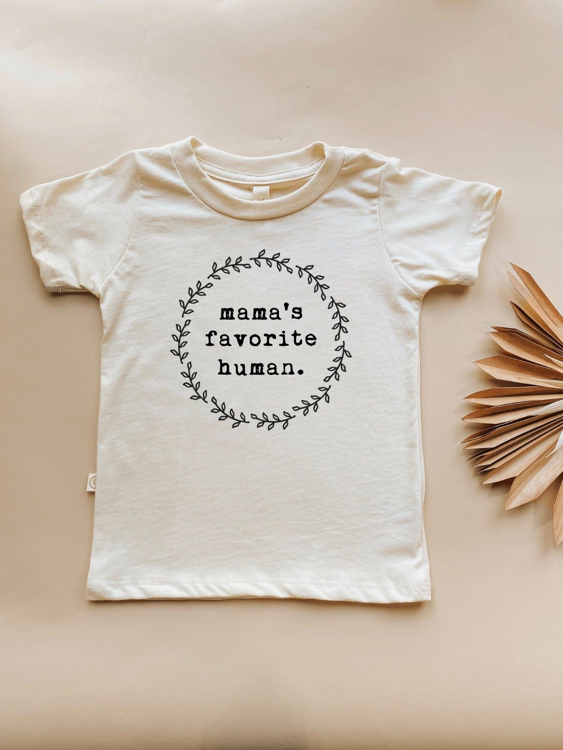 Mamas Favorite Human Organic Kids T-shirt - Baby Organic
