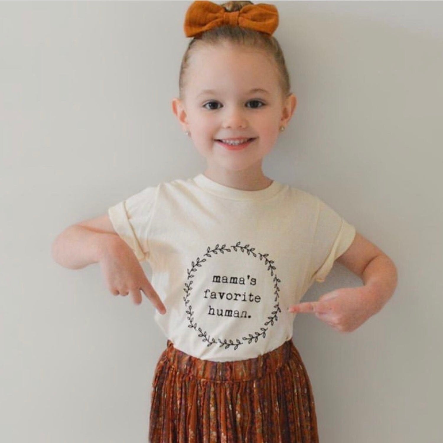 Mamas Favorite Human Organic Kids T-shirt - Baby Organic