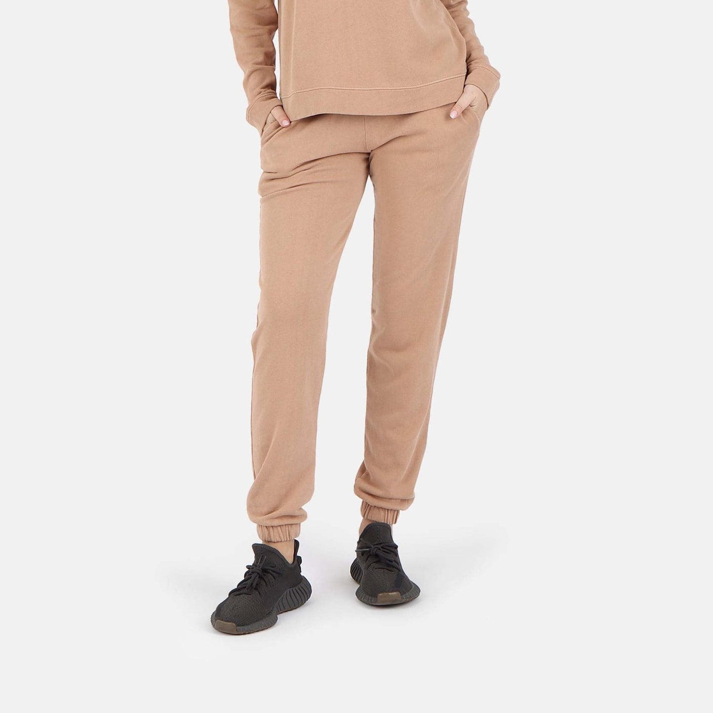 Melody Everyday Organic Cotton Sweatpant - Camel - Baby Organic