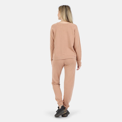 Melody Everyday Organic Cotton Sweatpant - Camel - Baby Organic
