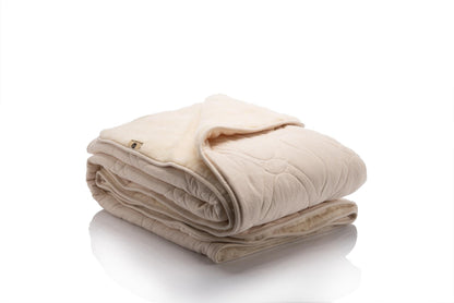 Merino Wool and Organic cotton Blanket - Baby Organic