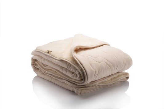 Merino Wool and Organic cotton Blanket - Baby Organic