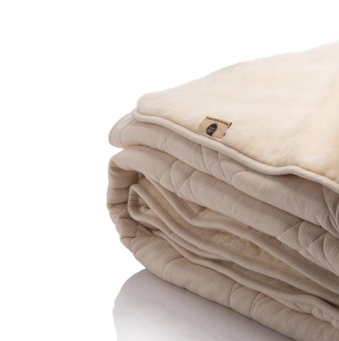 Merino Wool and Organic cotton Blanket - Baby Organic