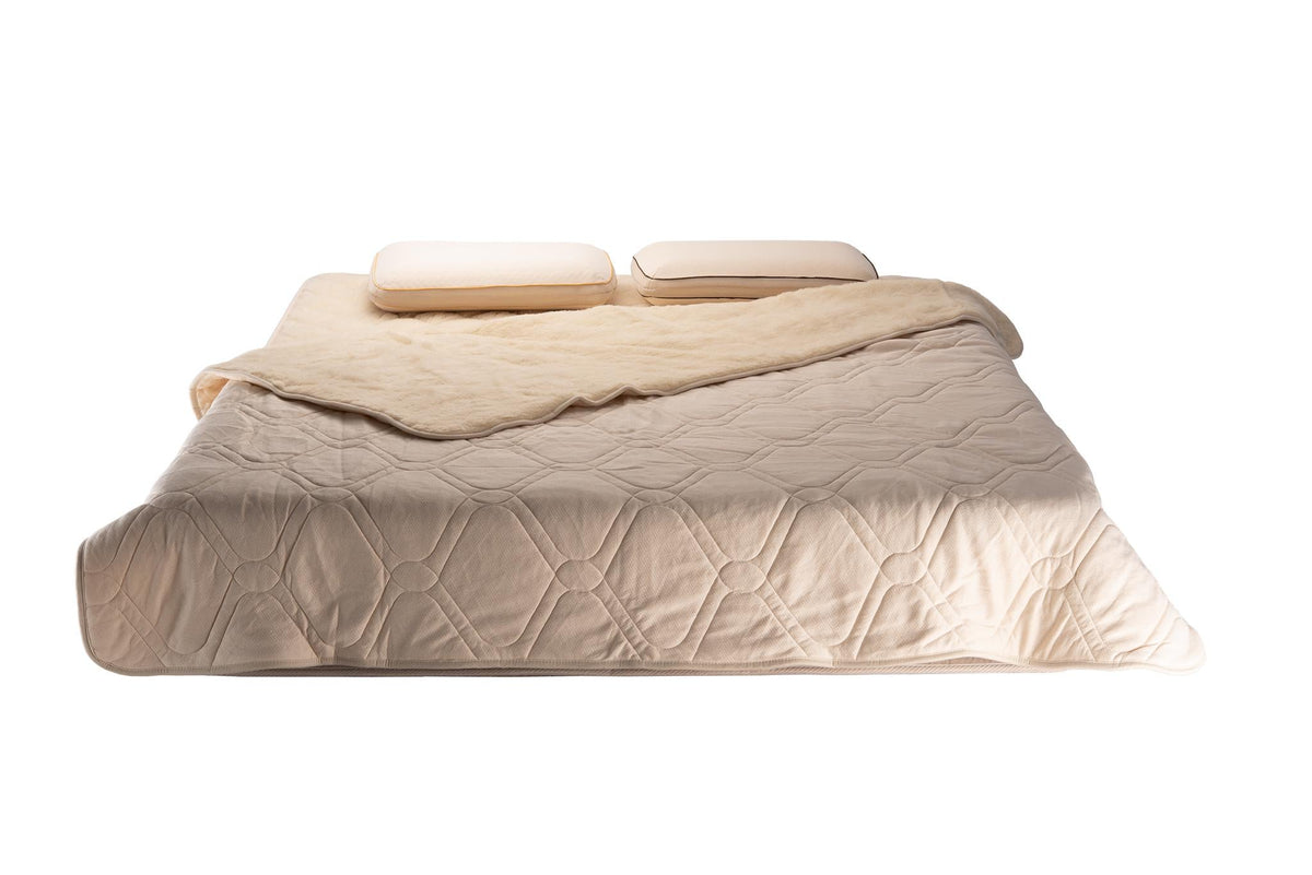 Merino Wool and Organic cotton Blanket - Baby Organic
