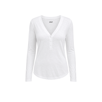Monroe Organic Cotton Henley Long Sleeve - Baby Organic
