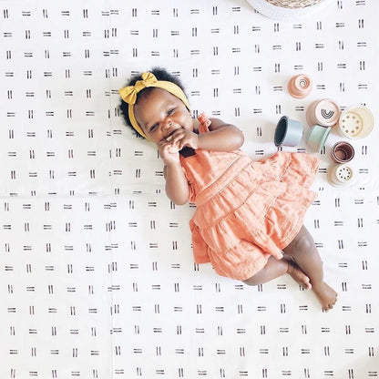 Mudcloth Organic Cotton Mat - Baby Organic