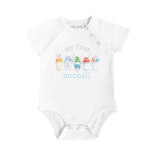 My First Snoball Organic Cotton Baby Onesie - Baby Organic