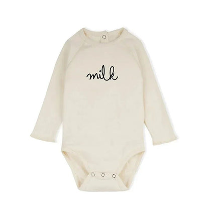 Newborn Baby Rompers Long Sleeve Organic Cotton Brand Infant Boys Girls Floral Print Onesie Spring Autumn Newborn Baby Clothes - Baby Organic