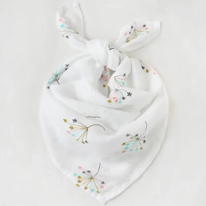 Newborn Organic Cotton Bamboo Baby Blanket Muslin Swaddle Wrap Feeding Burpy Towel Scraf Bibs Muslin Diaper Dropshipping - Baby Organic
