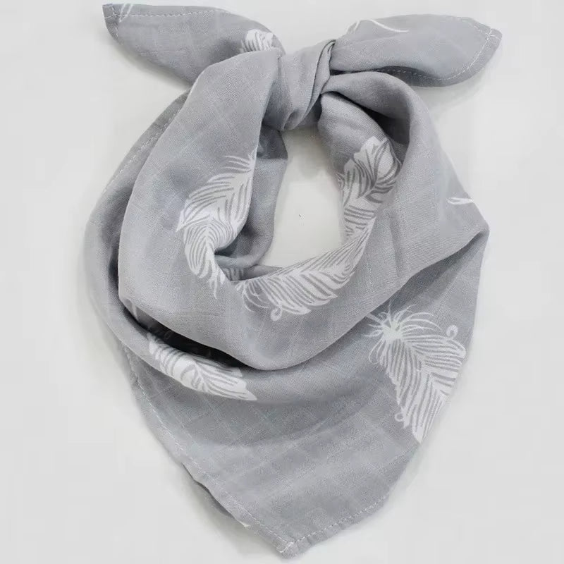 Newborn Organic Cotton Bamboo Baby Blanket Muslin Swaddle Wrap Feeding Burpy Towel Scraf Bibs Muslin Diaper Dropshipping - Baby Organic