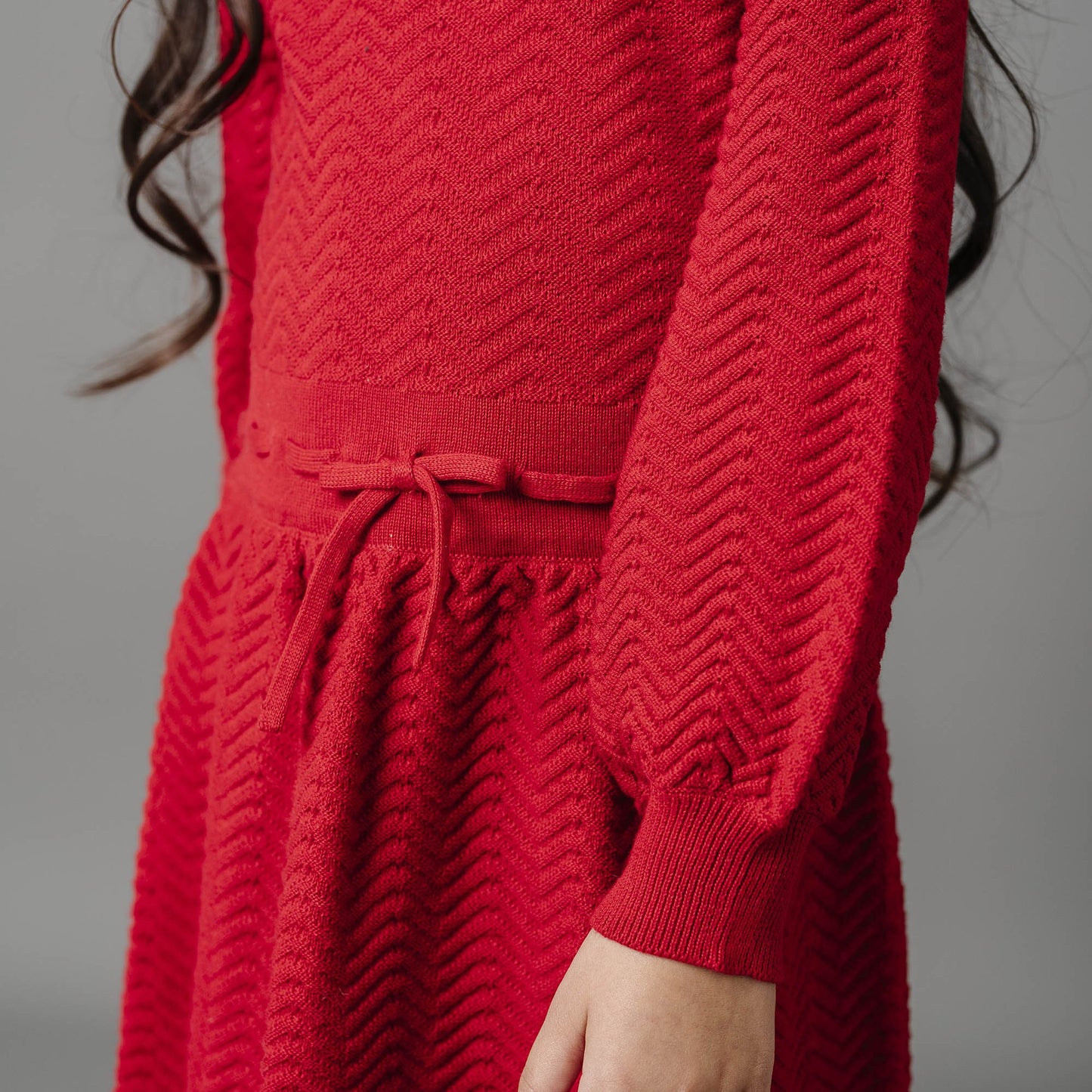 Organic Balloon Sleeve Sweater Dress - Baby - Baby Organic