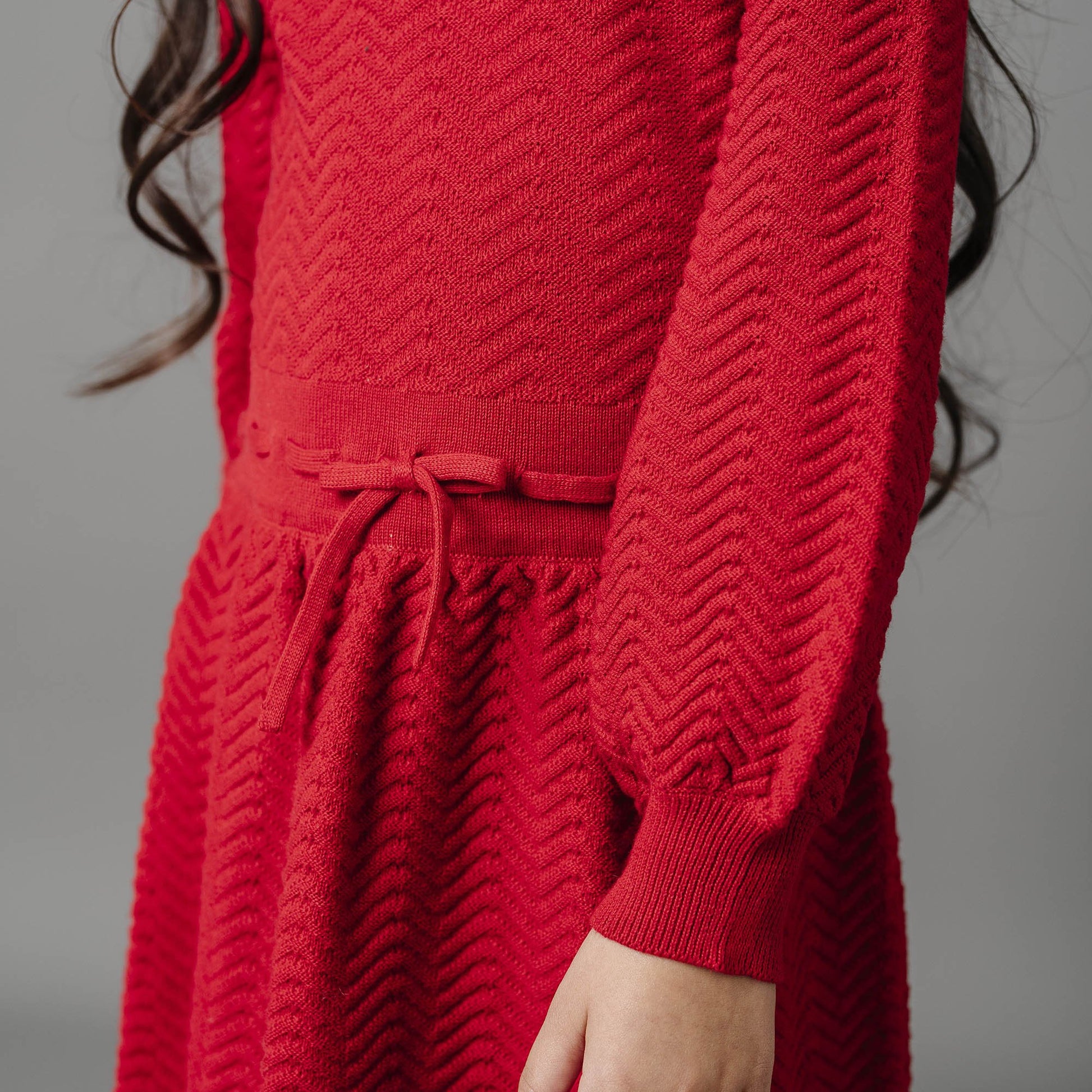 Organic Balloon Sleeve Sweater Dress - Baby - Baby Organic