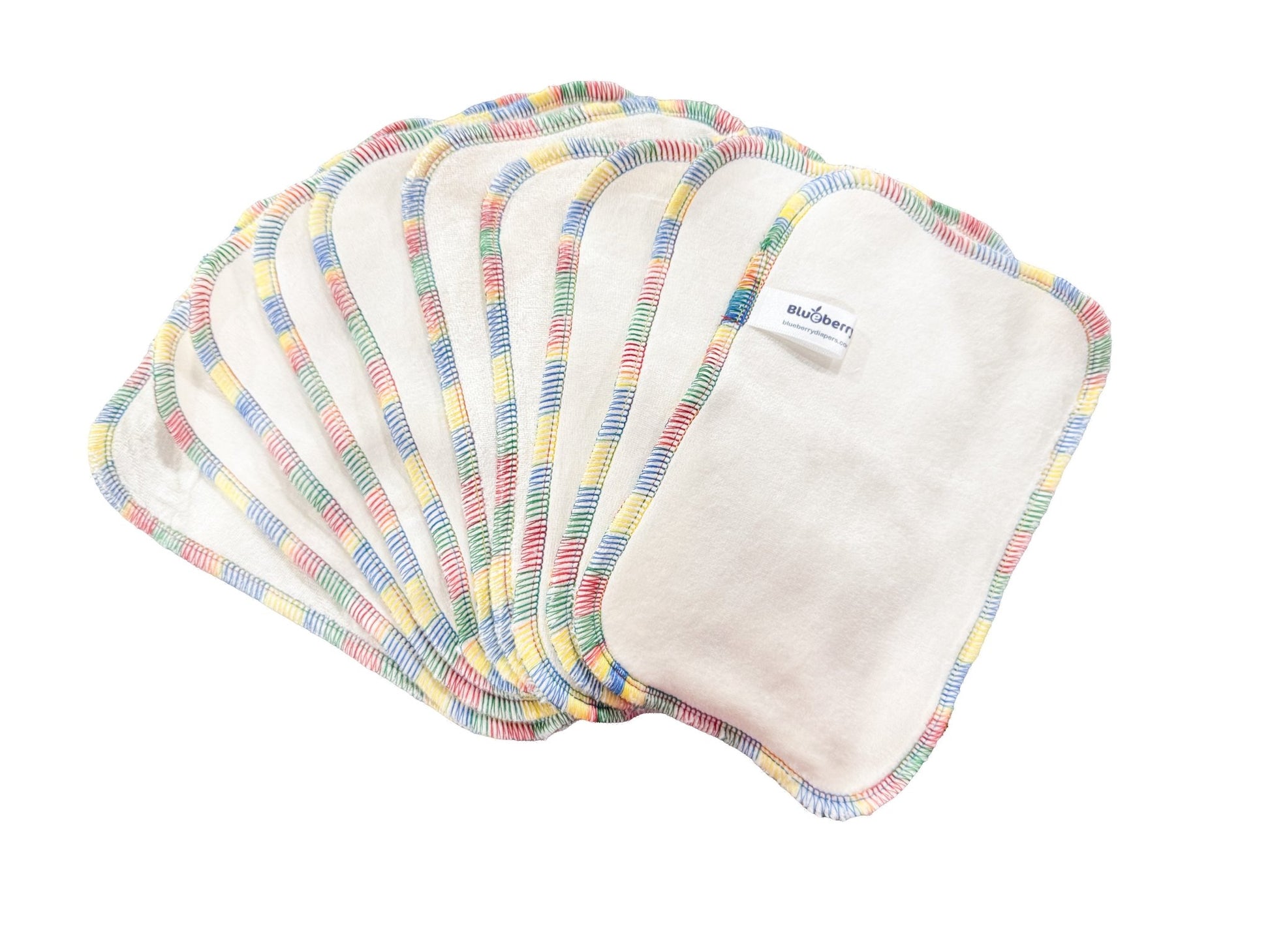 Organic Bamboo Velour Wipes - 10-pack - Baby Organic