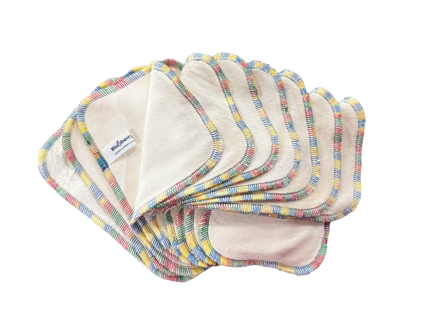 Organic Bamboo Velour Wipes - 10-pack - Baby Organic
