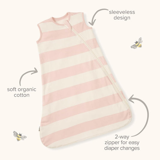 Organic Beekeeper Infant Wearable Blanket, Unisex Swaddle | Cozy 2-Way Zip Sleep Sack Is Available in Lightweight 0.5 TOG or Medium Weight 1.5 TOG Options for a Great Night'S Sleep - Baby Organic