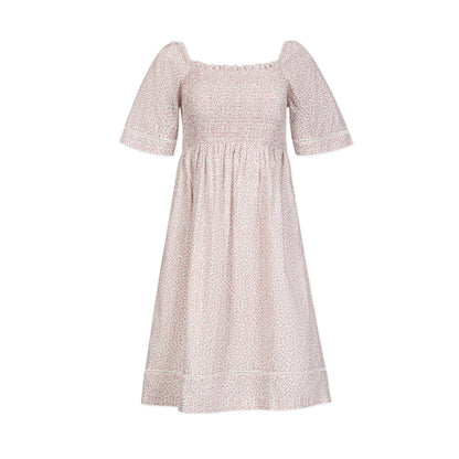 Organic Bell Sleeve Smocked Dress - Baby Organic