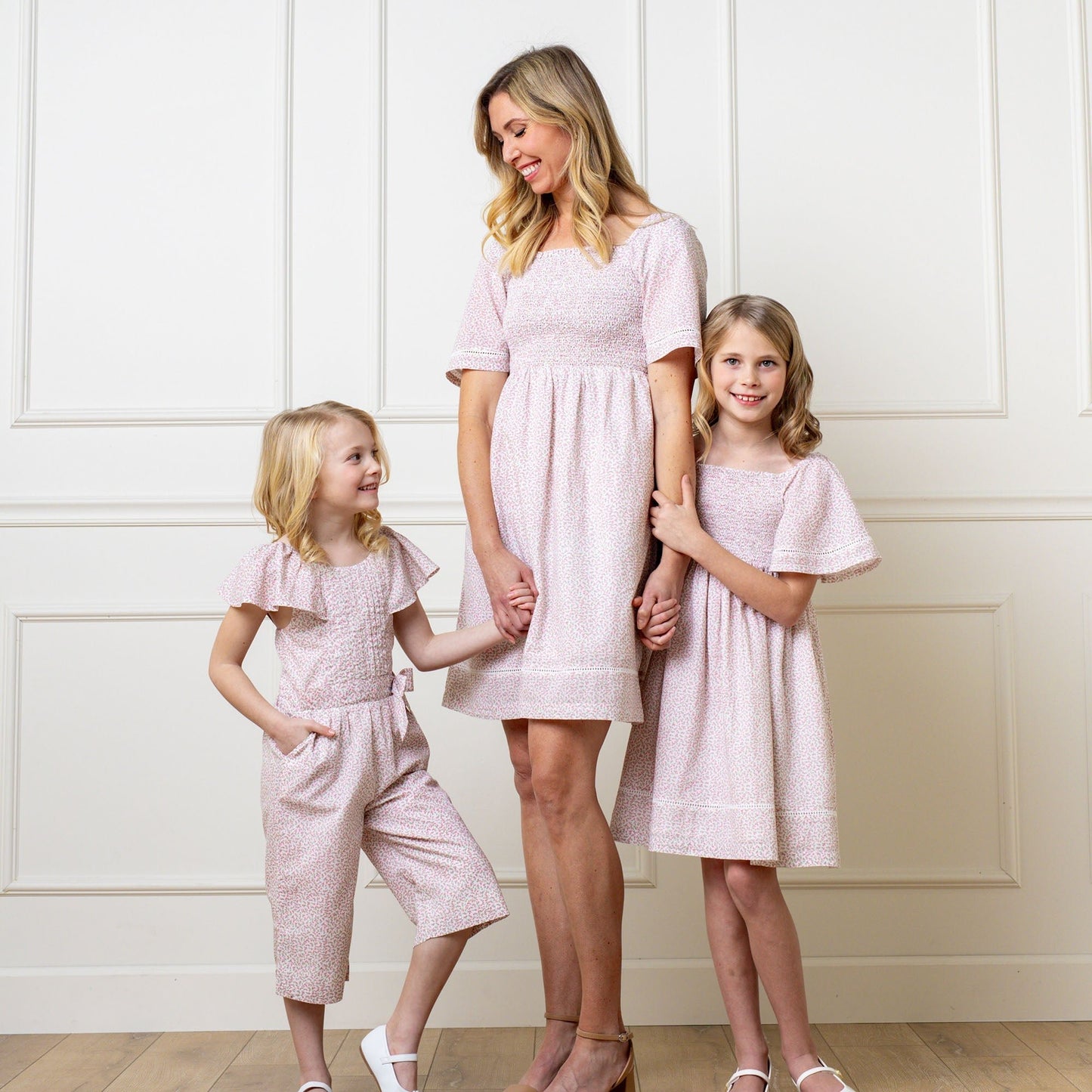 Organic Bell Sleeve Smocked Dress - Baby Organic