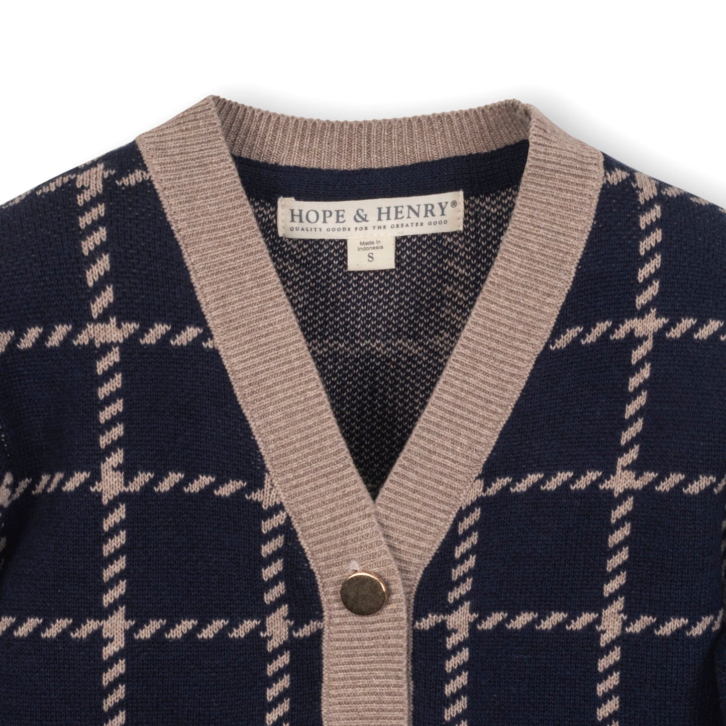 Organic Boyfriend Cardigan cozy relaxed fit button sweater cardigan