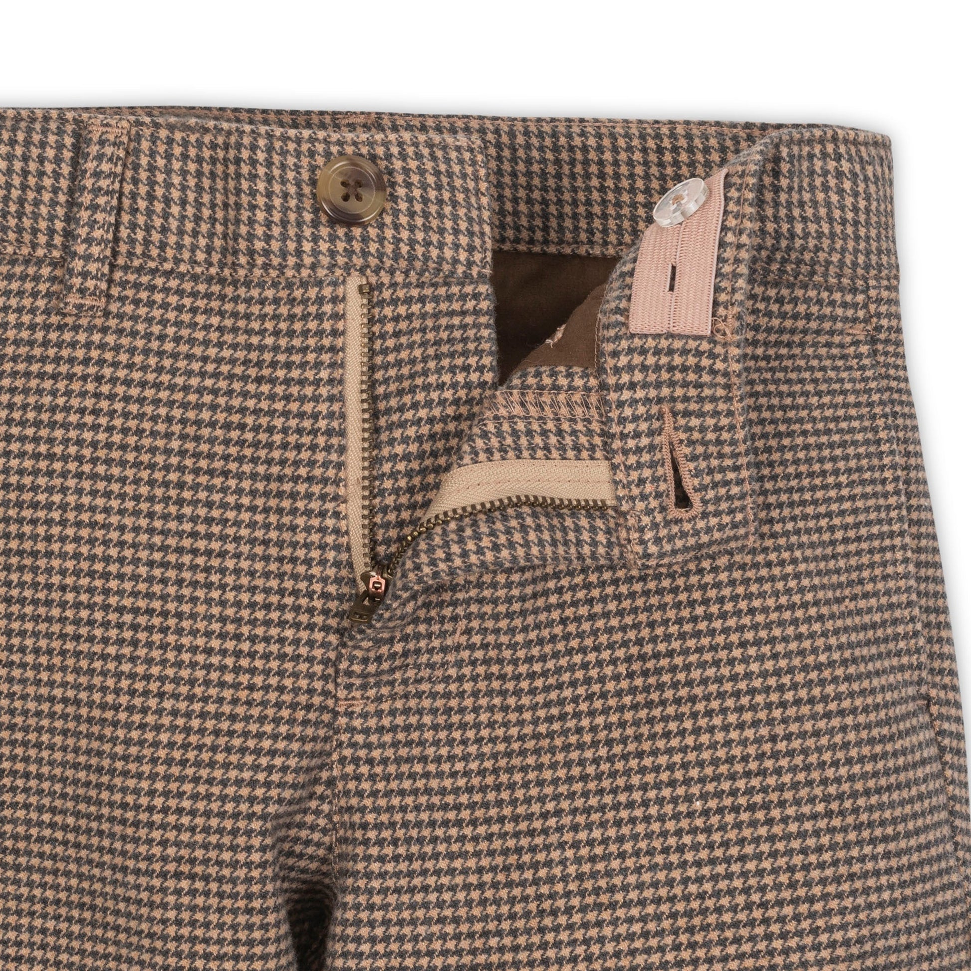 Front view of Organic Brushed Suit Pant for babies and toddlers