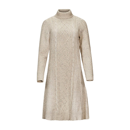 Organic Cable Sweater Dress comfortable organic cotton seasonal dress