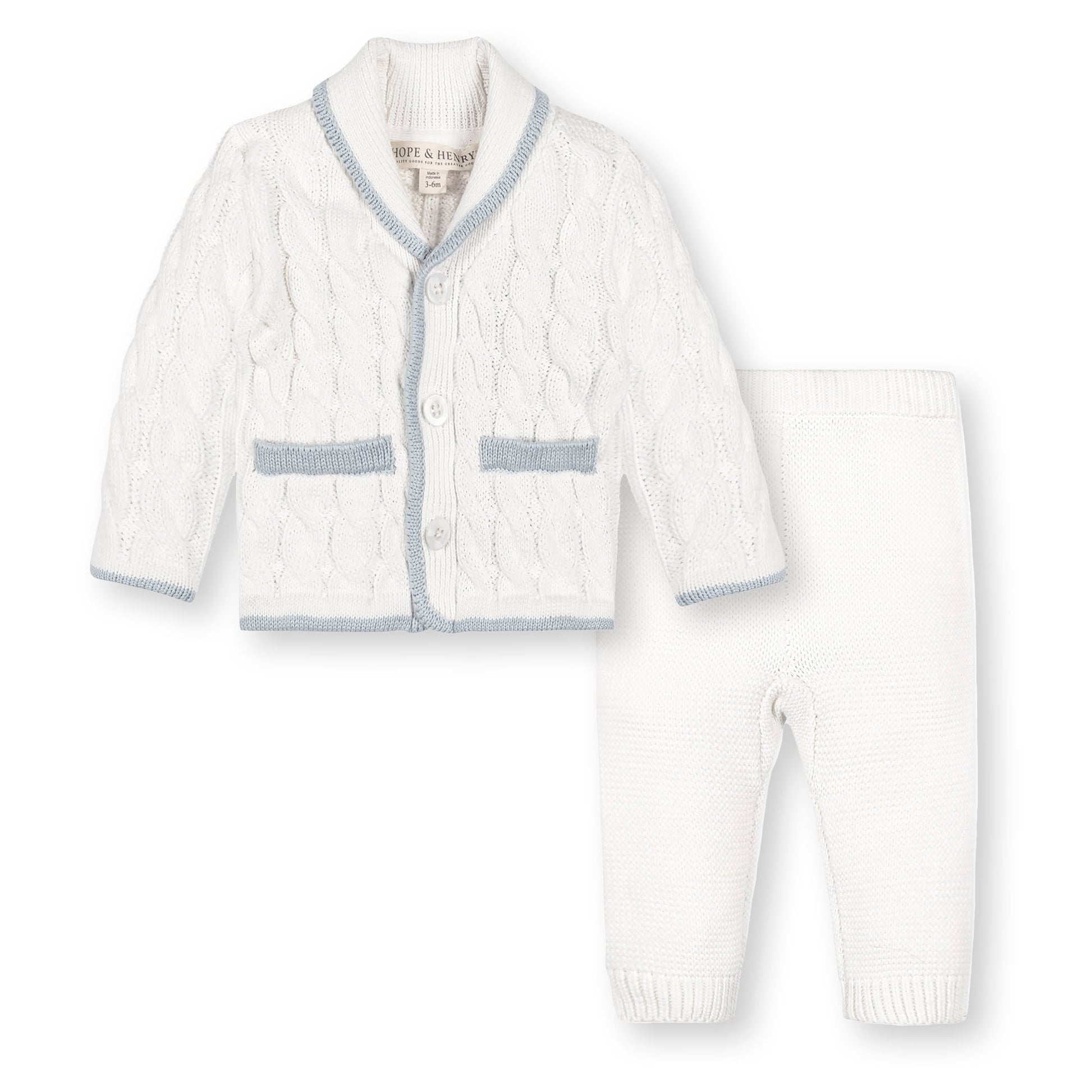 Organic Cardigan and Legging Set - Baby Organic