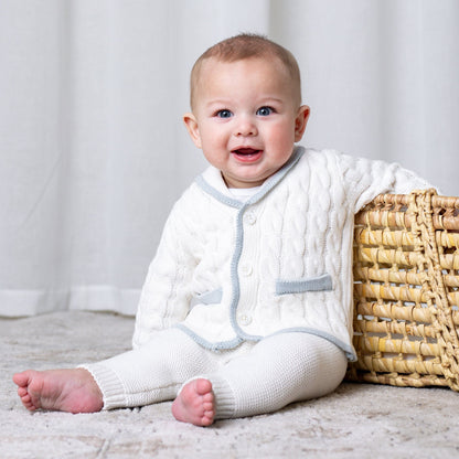Organic Cardigan and Legging Set - Baby Organic