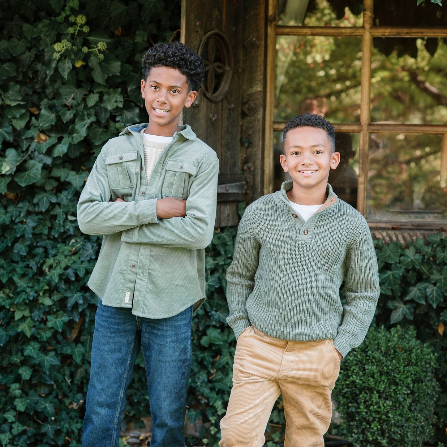 Organic Corduroy Flap Pocket Shirt - Baby Organic