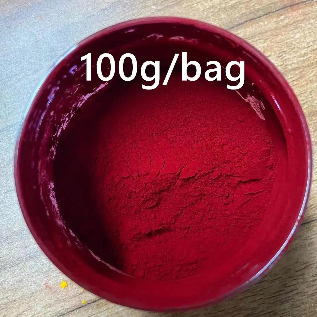 Organic Cosmetic Grade Natural Red Matte Pigment Powder for DIY Lipstick Lipgloss - Baby Organic