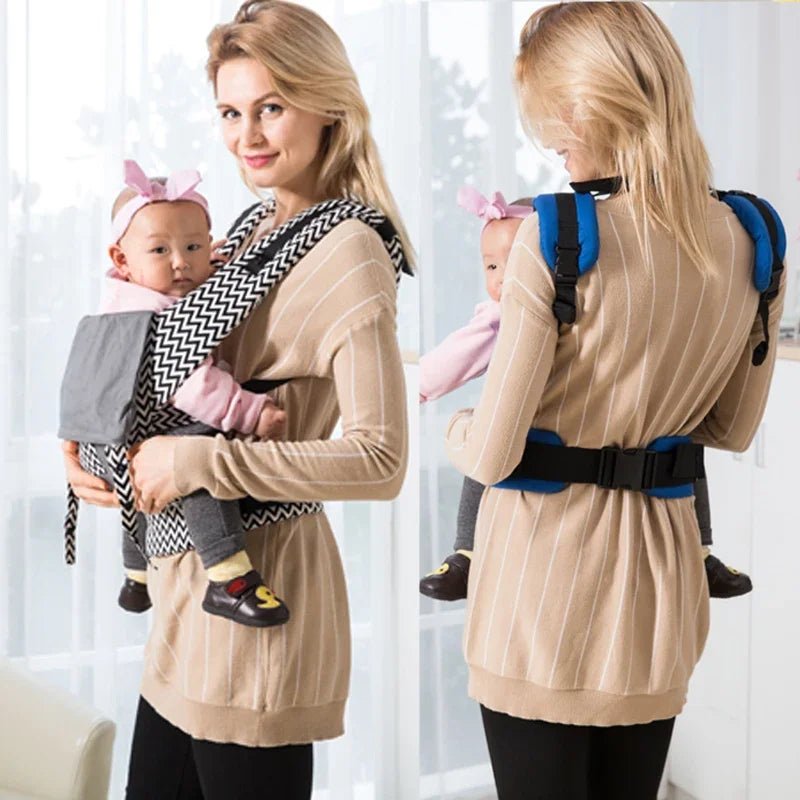 Organic Cotton Ergonomic Baby Carrier Backpacks Canguru Baby Kangaroo Newborn Sling Wrap Multifunction Infant Baby Sling Carrier - Baby Organic