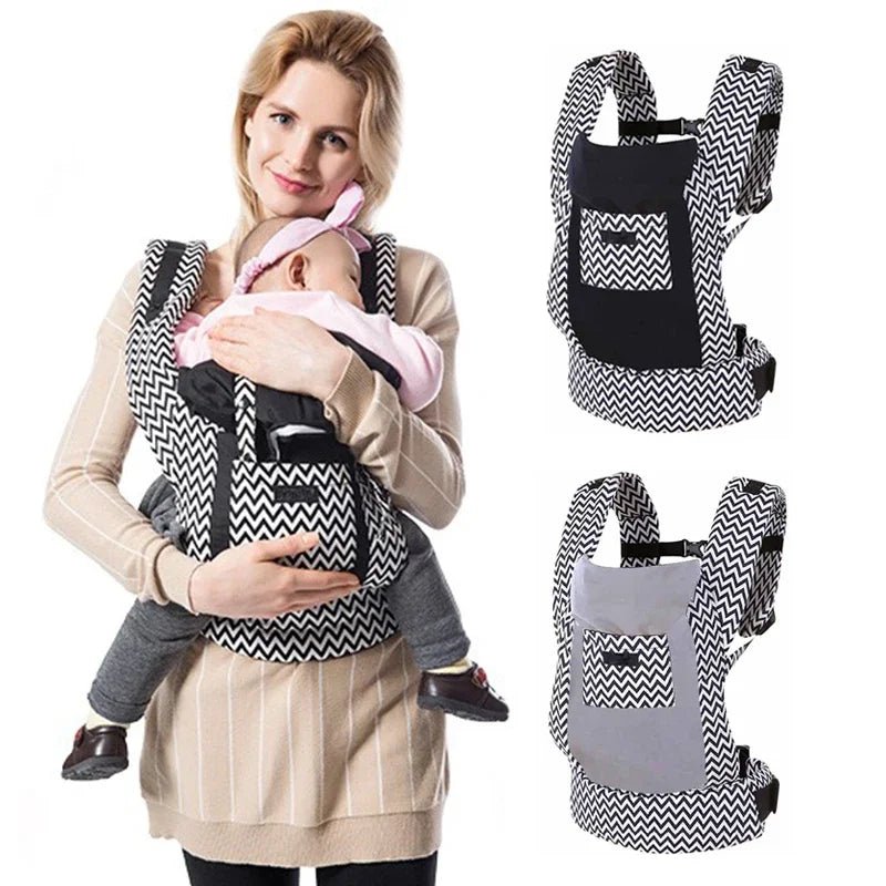 Organic Cotton Ergonomic Baby Carrier Backpacks Canguru Baby Kangaroo Newborn Sling Wrap Multifunction Infant Baby Sling Carrier - Baby Organic