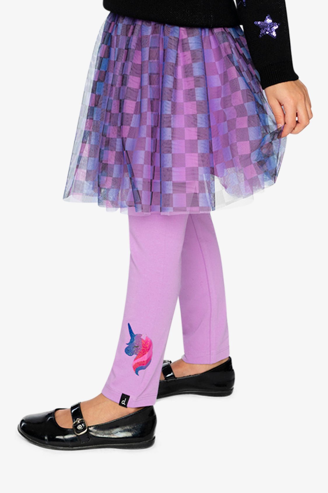 Organic Cotton Jersey Leggings Violet - Baby Organic