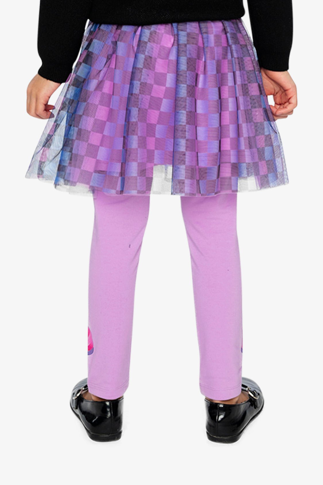 Organic Cotton Jersey Leggings Violet - Baby Organic