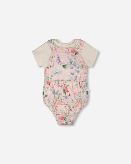 Soft Organic Cotton Jersey Onesie Set baby outfit with breathable fabric