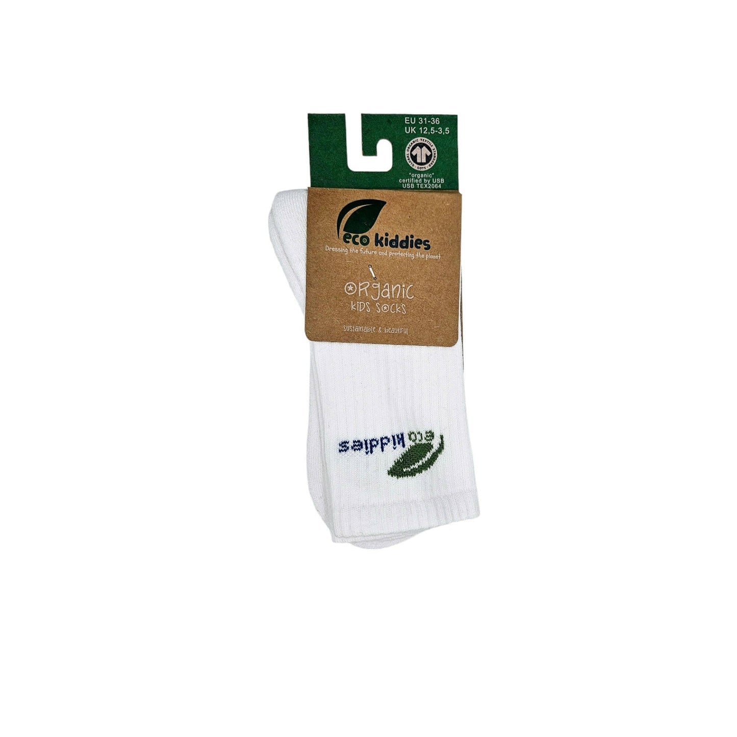 ORGANIC COTTON KIDS RIBBED SOCKS - Baby Organic
