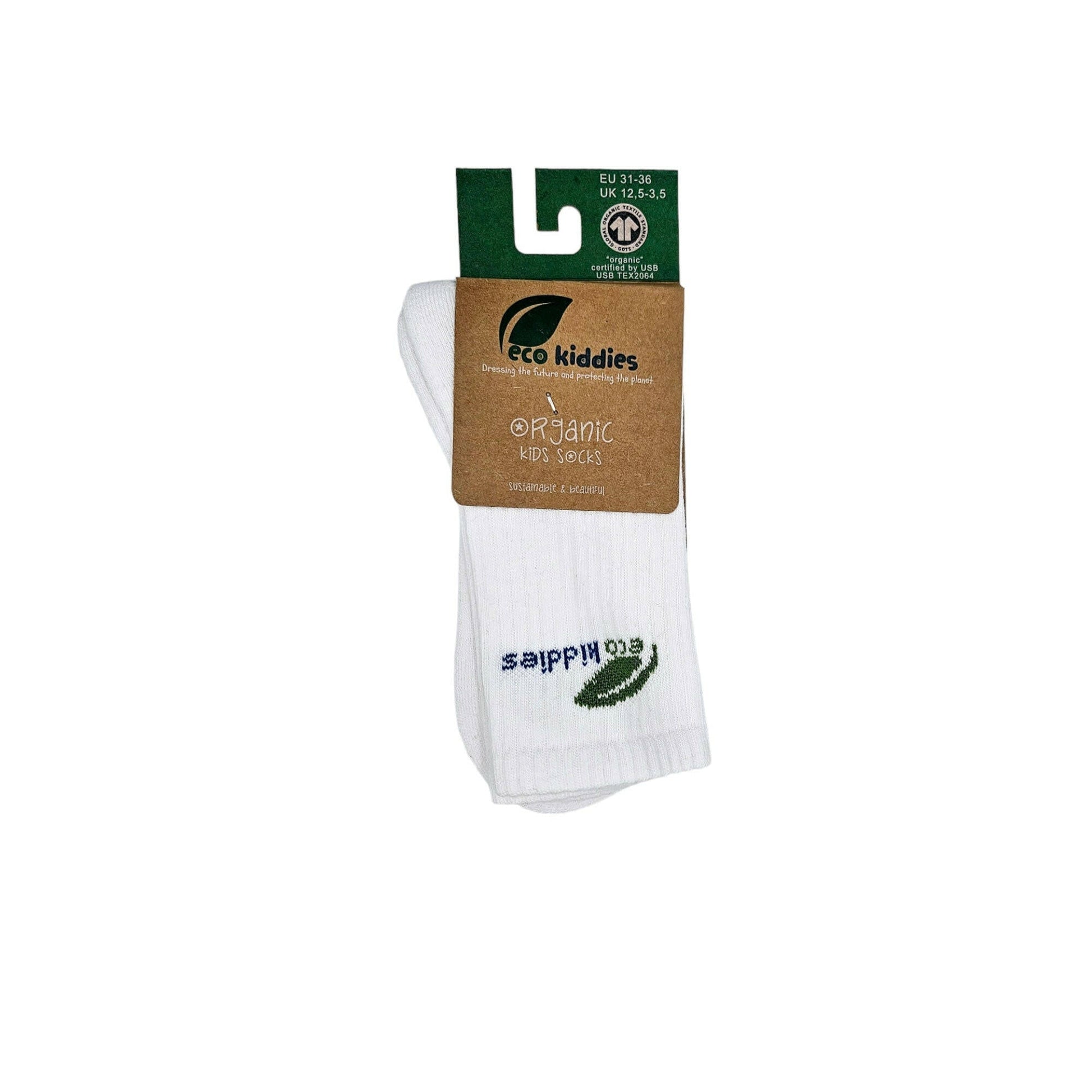 ORGANIC COTTON KIDS RIBBED SOCKS - Baby Organic