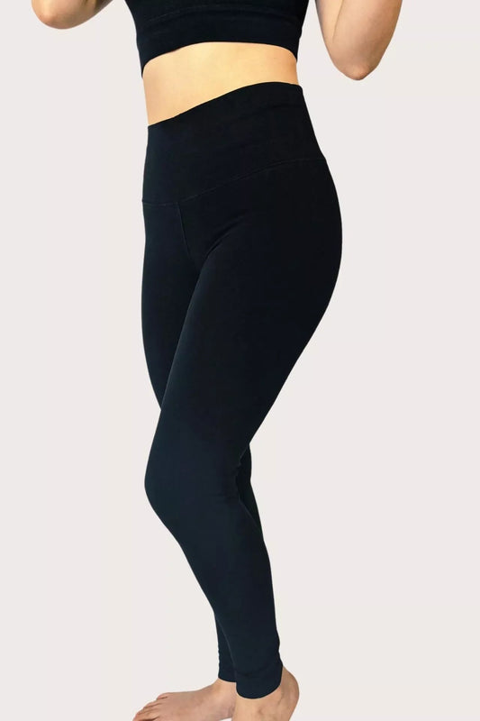 Organic Cotton Leggings 25 Inch made from soft breathable organic cotton for everyday comfort
