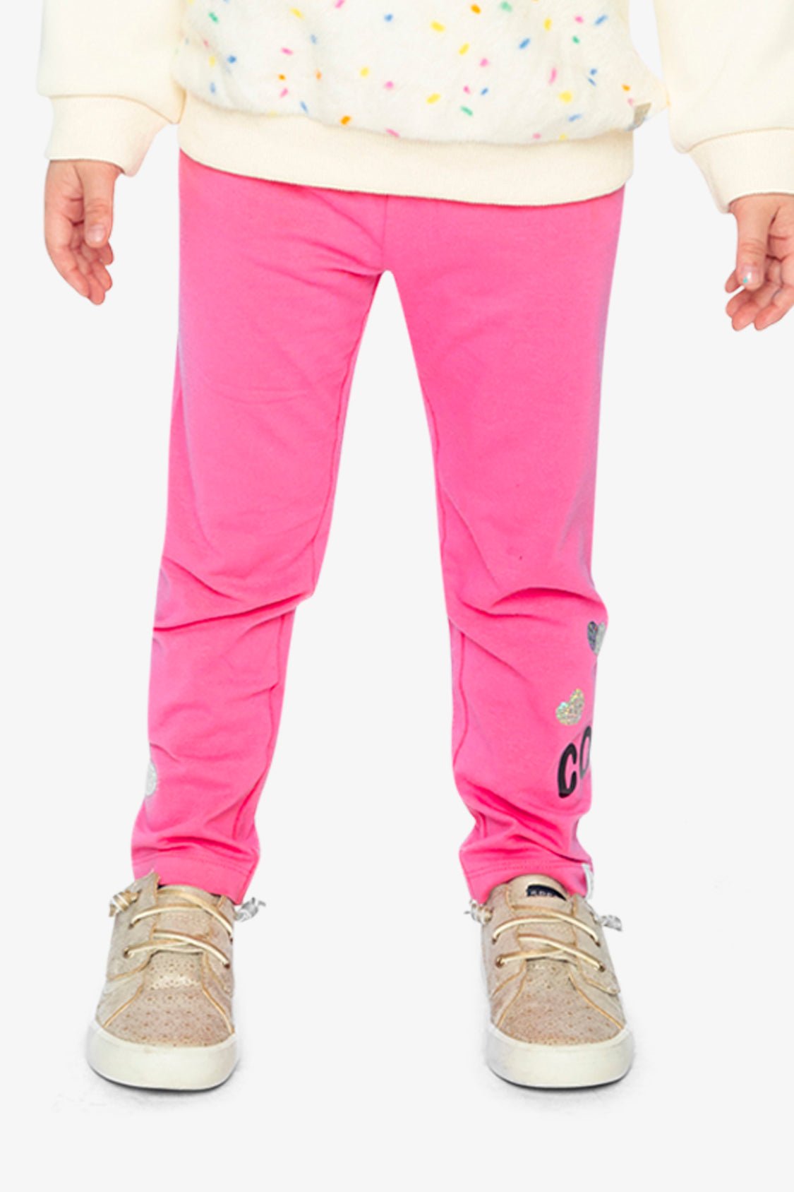 Organic Cotton Leggings Pink - Baby Organic