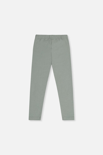 Organic Cotton Leggings Sage Green - Baby Organic