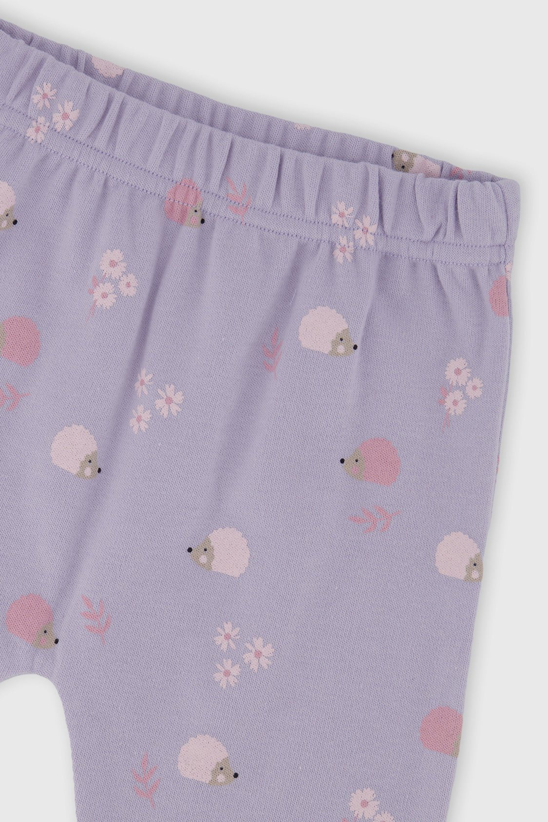 Organic Cotton Pants And Top Set Violet - Baby Organic
