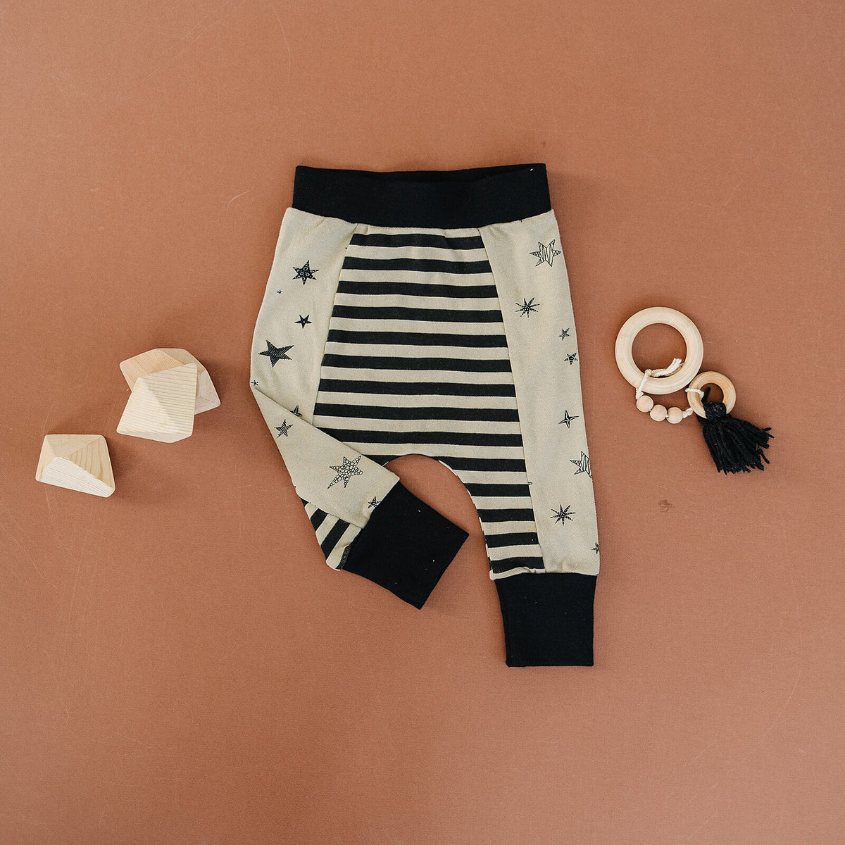 Organic Cotton Pants - Cosmic Star - Baby Organic