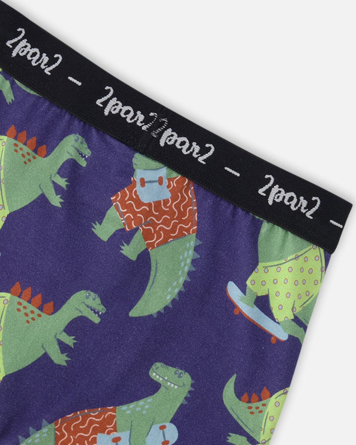 Organic Cotton Printed Adventure Boxers Pack Of 3 - Baby Organic