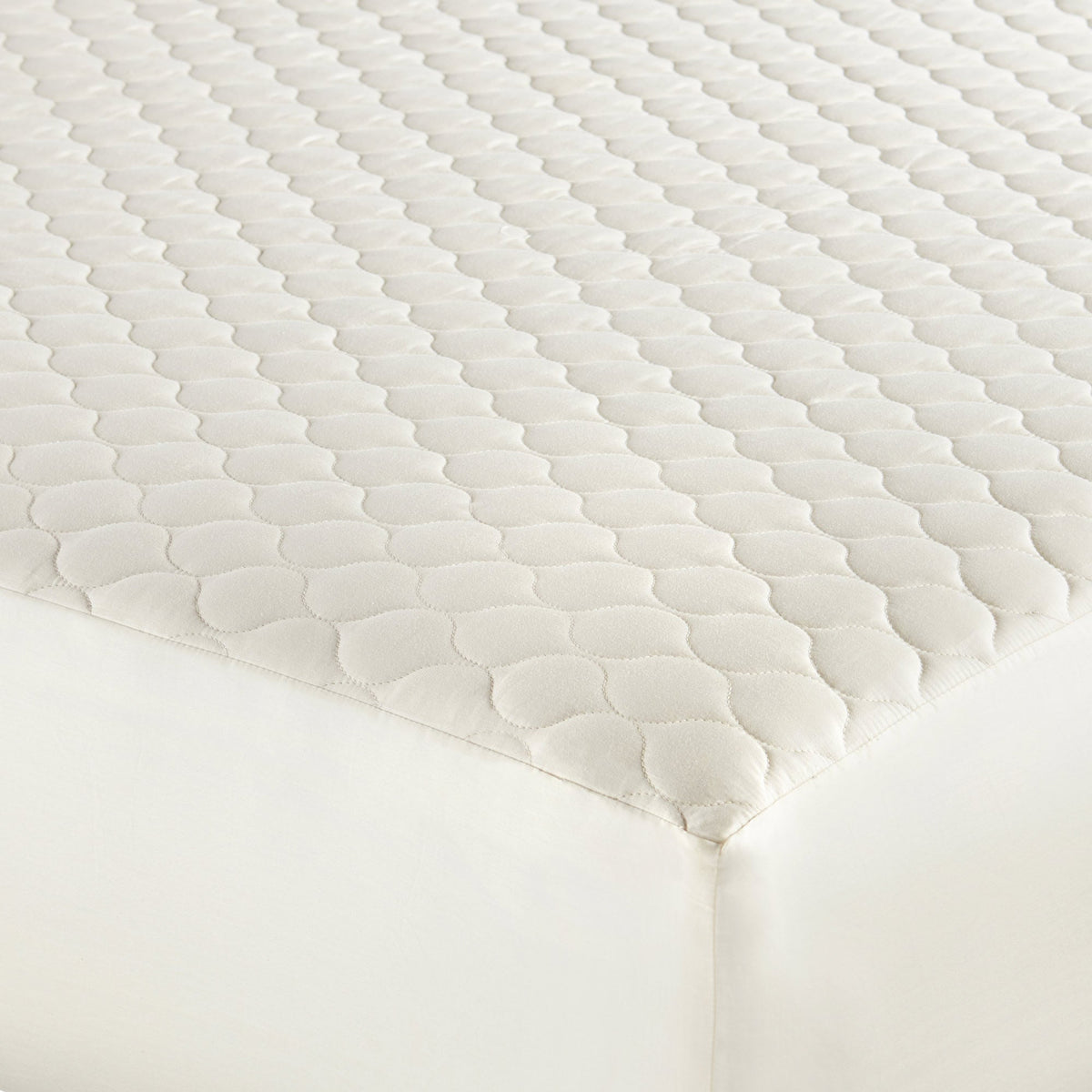 Organic Cotton Quilted Mattress Pad Protector - Baby Organic