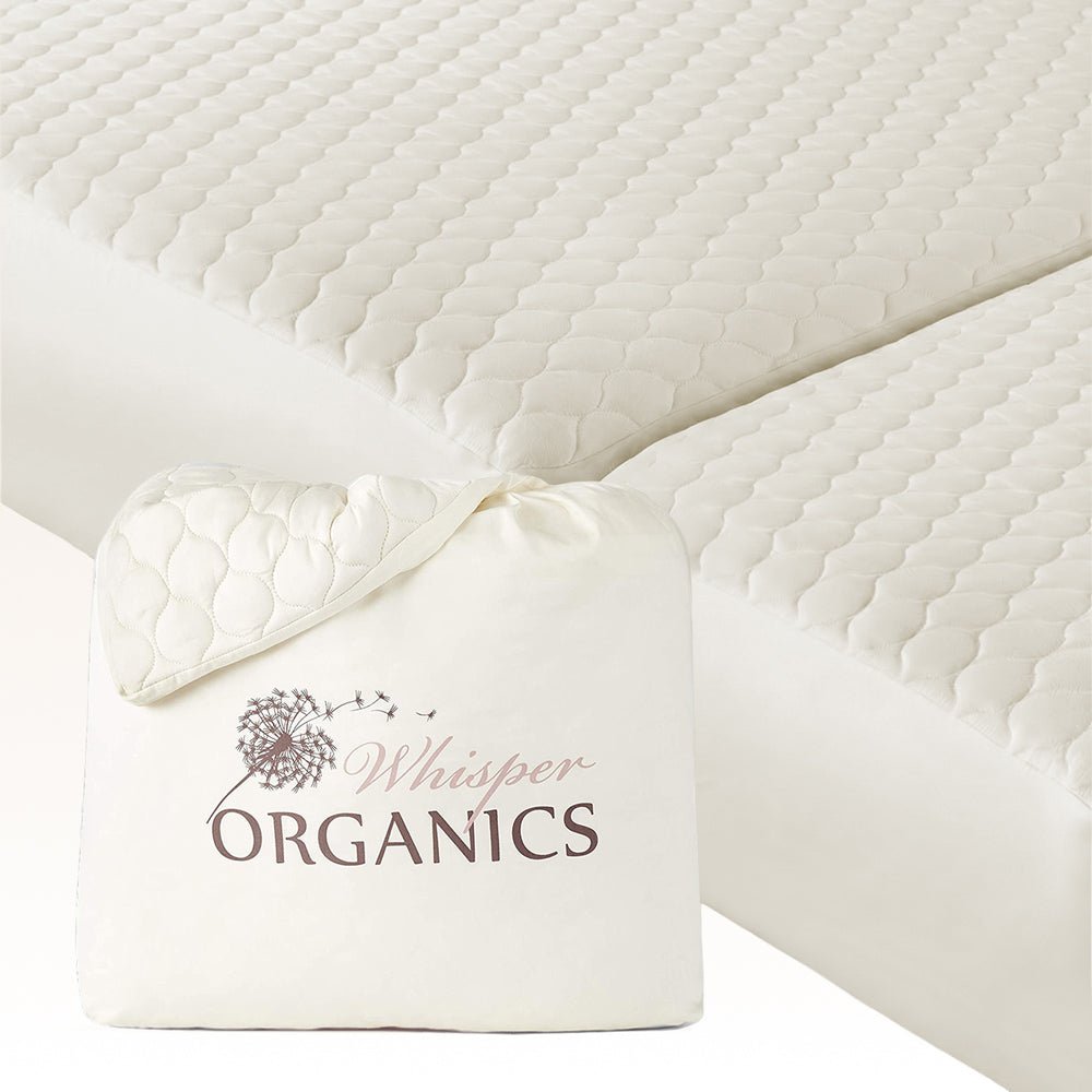 Organic Cotton Quilted Mattress Pad Protector - Baby Organic