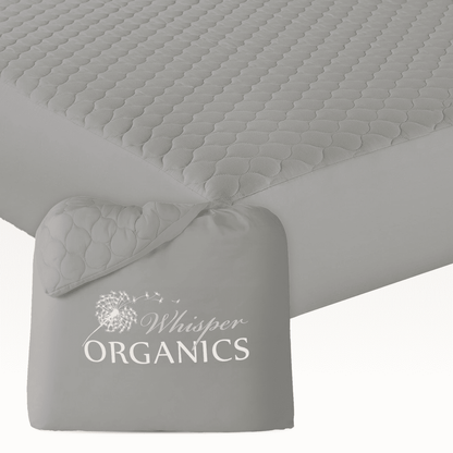 Organic Cotton Quilted Mattress Pad Protector - Baby Organic